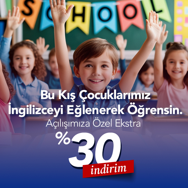 Bu Kış Çocuklarımız İngilizceyi Eğlenerek Öğrensin